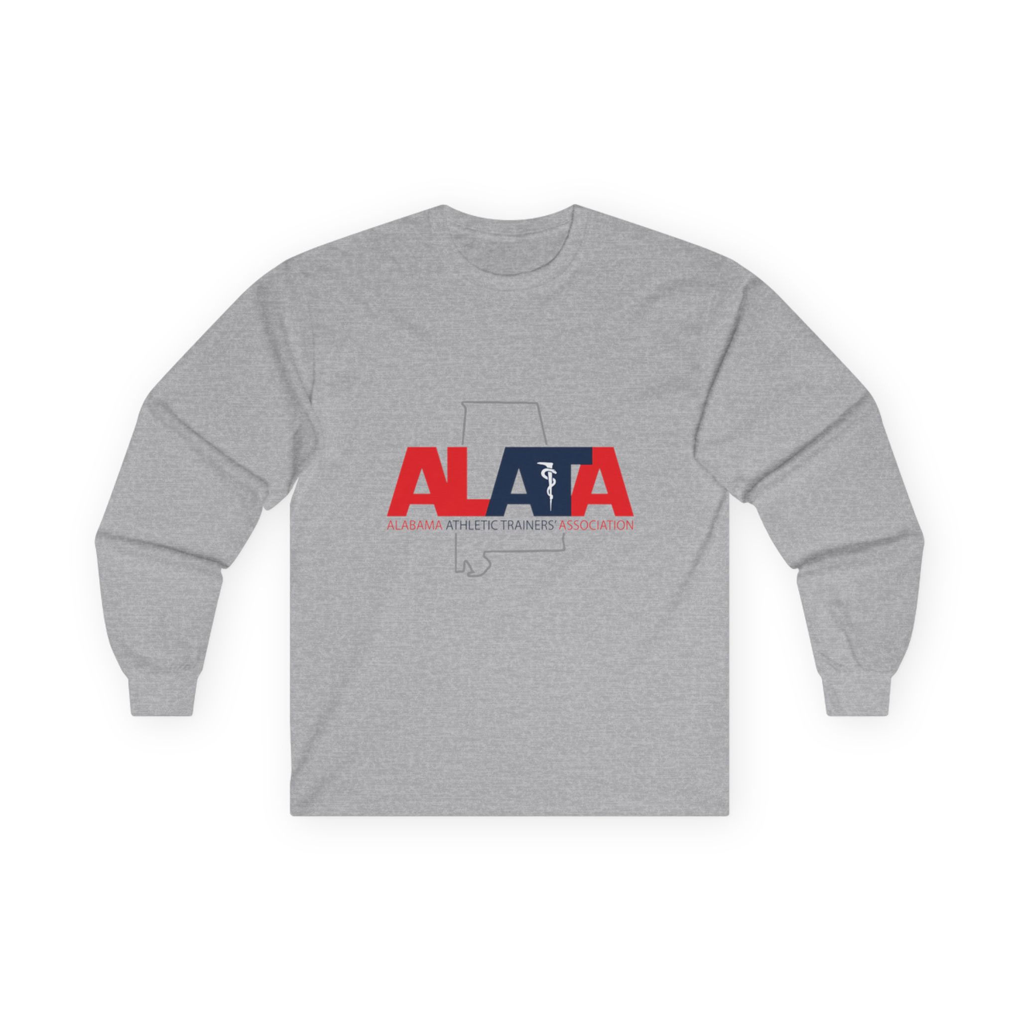 Unisex Ultra Cotton Long Sleeve Tee, ALATA Logo