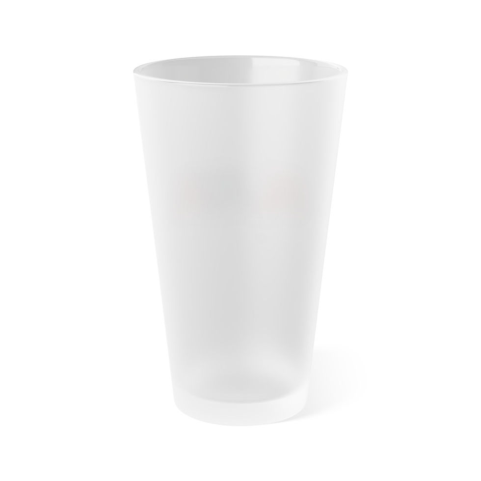 Thumbnail: Frosted Pint Glass, 16oz, ALATA Logo