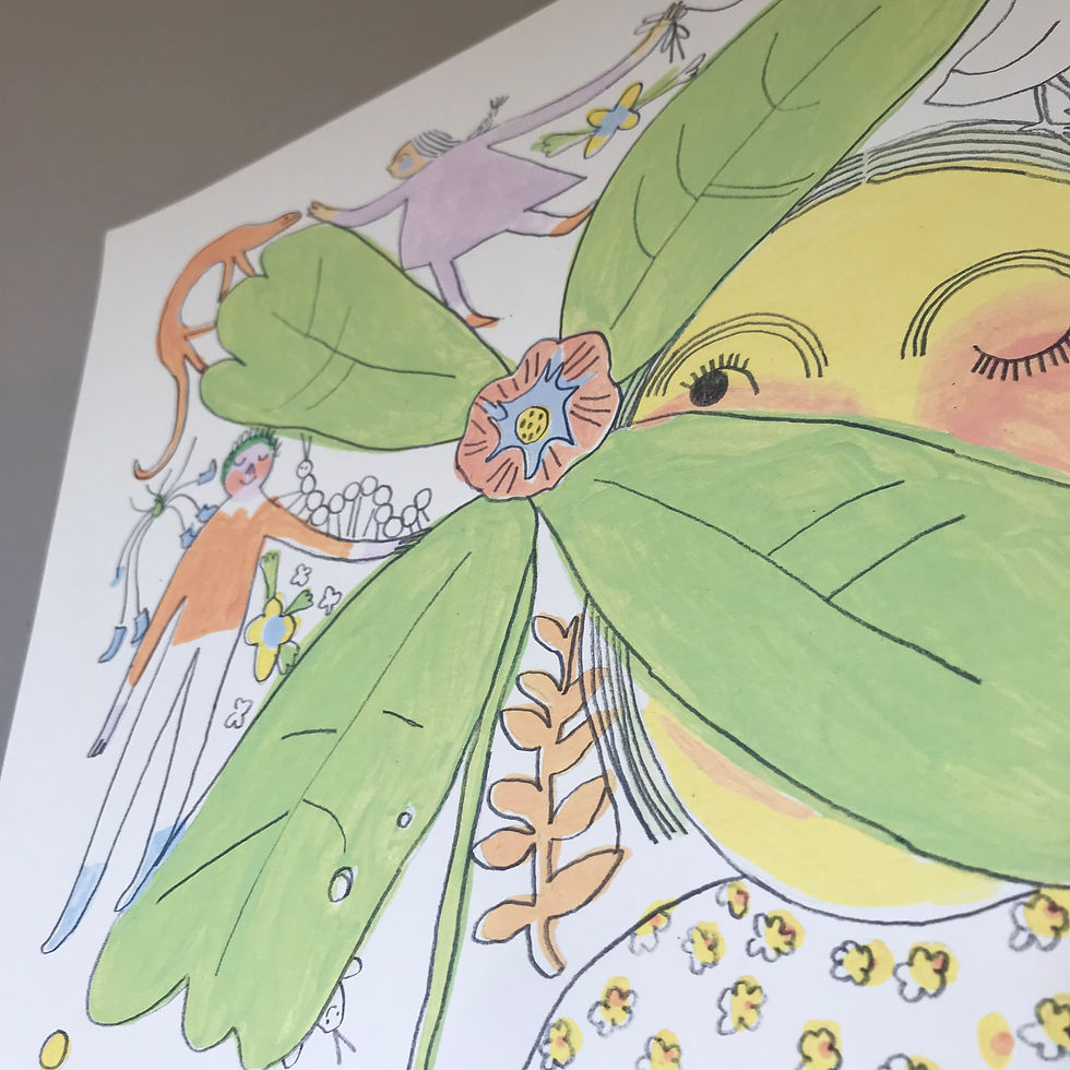 Thumbnail: clover print