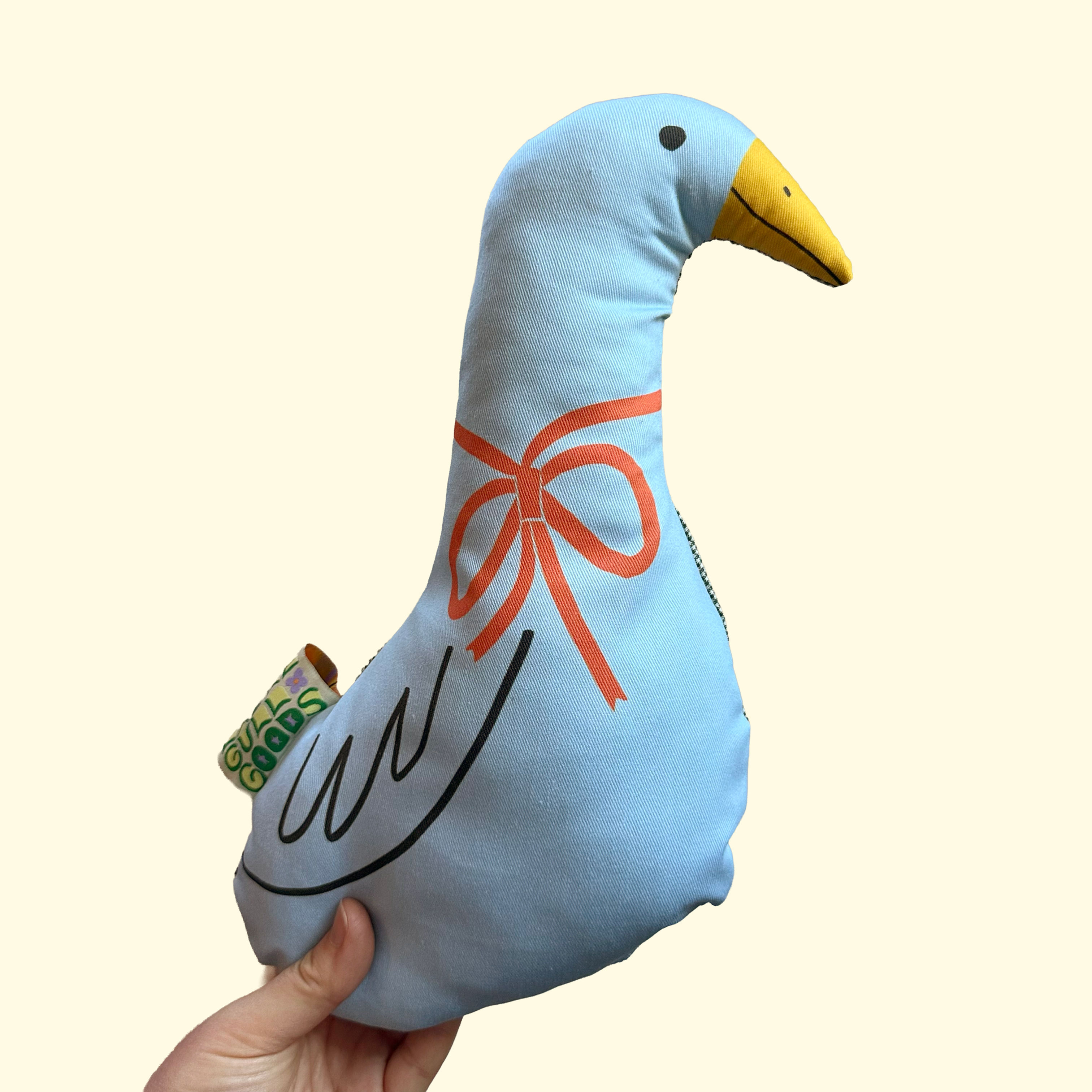 goose pillow plush