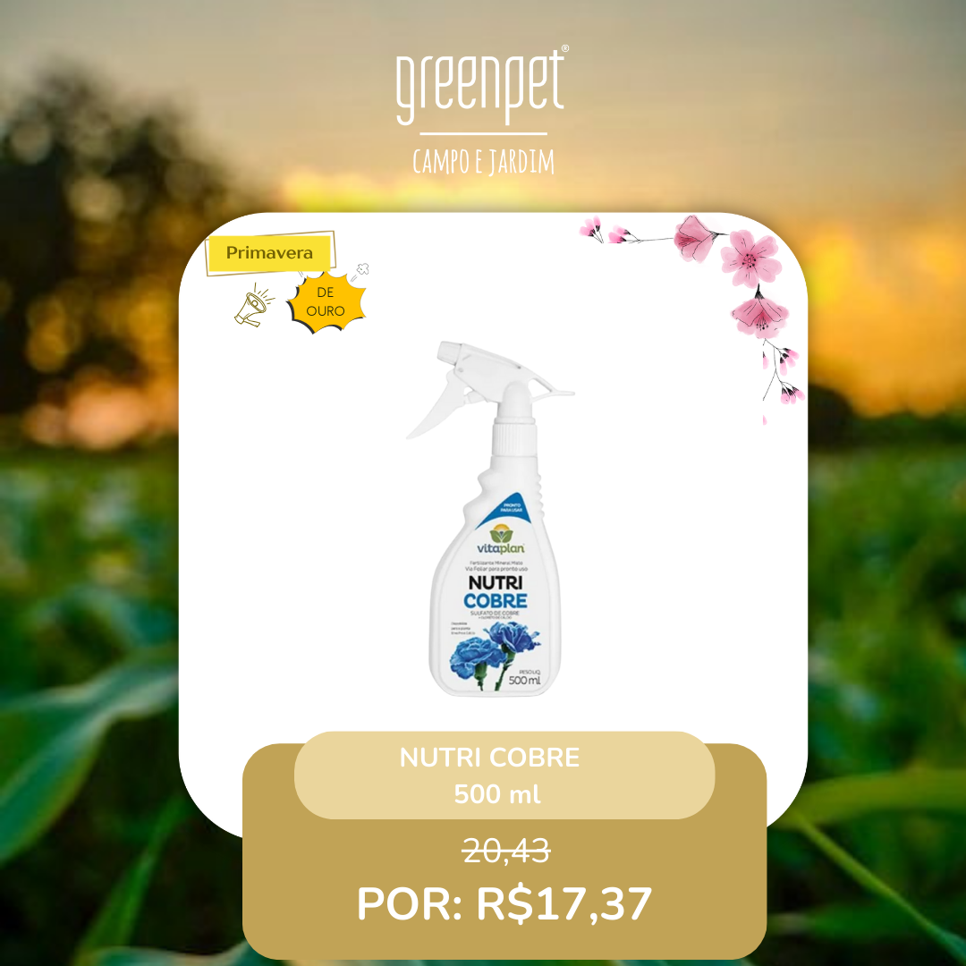 FERTILIZANTE NUTRICOBRE 500ML NUTRIPLAN