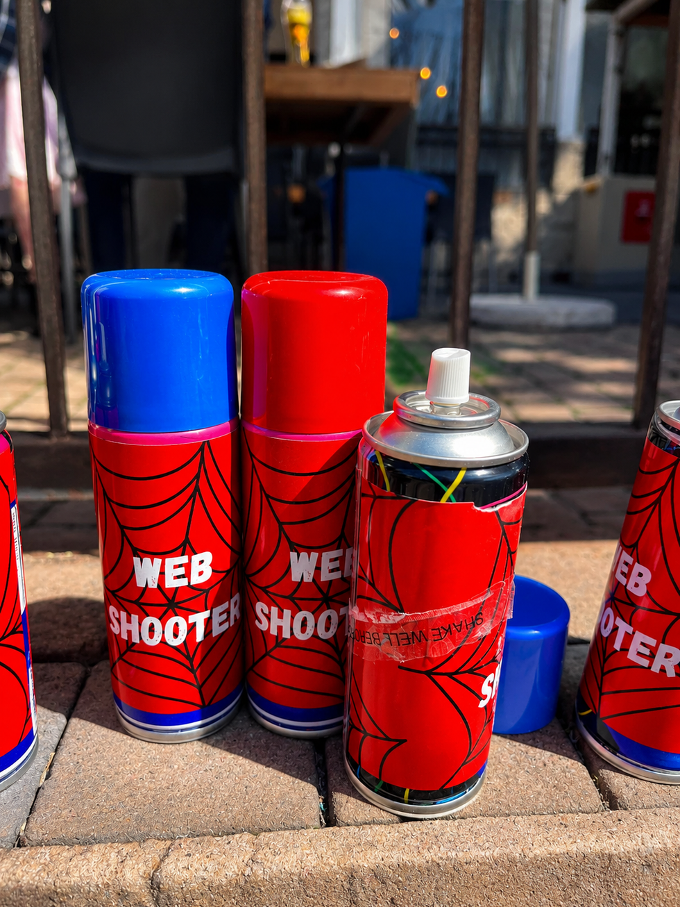 Web Spray Cans