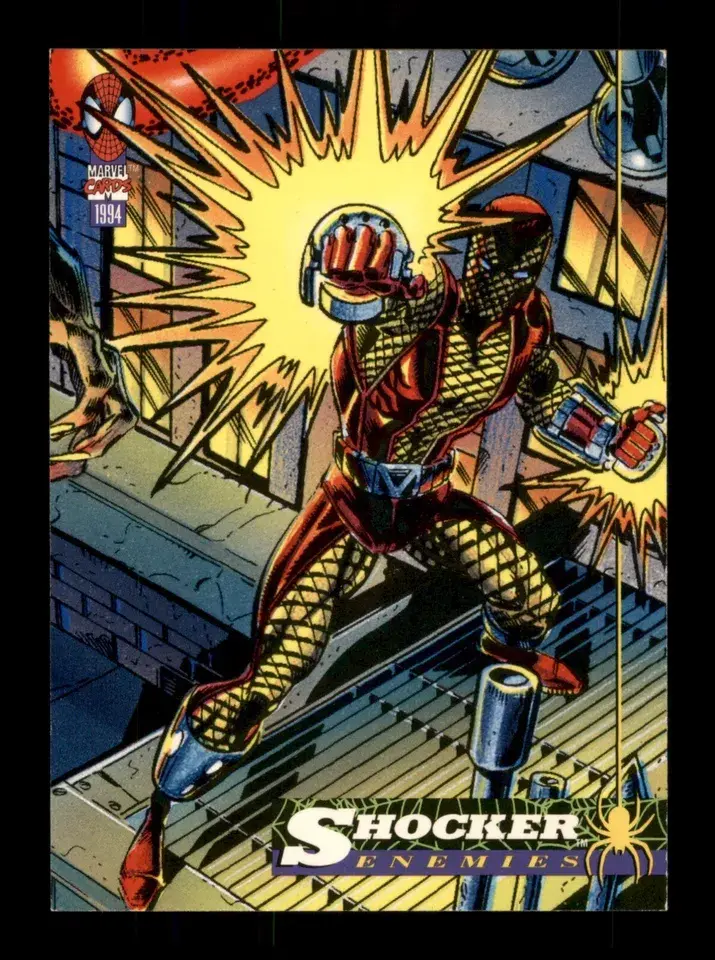 Shocker Marvel Enemies Trading Cards