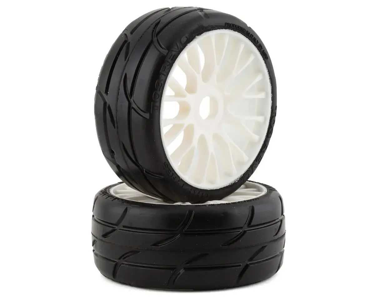 GRP Tires GT - TO3 Revo Belted Pre-Mounted 1/8 Buggy Tires
