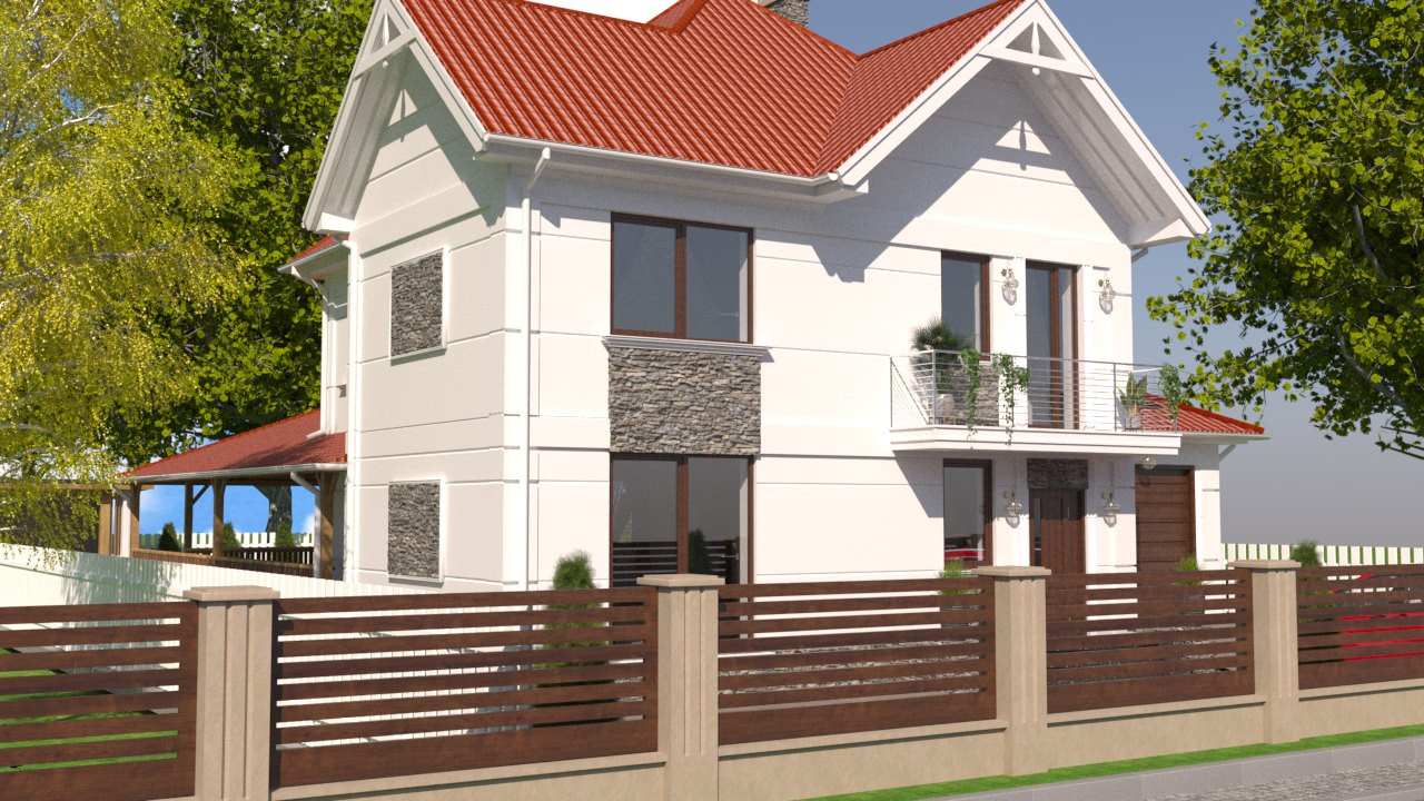 Casa #007. Casa tip S+P+E