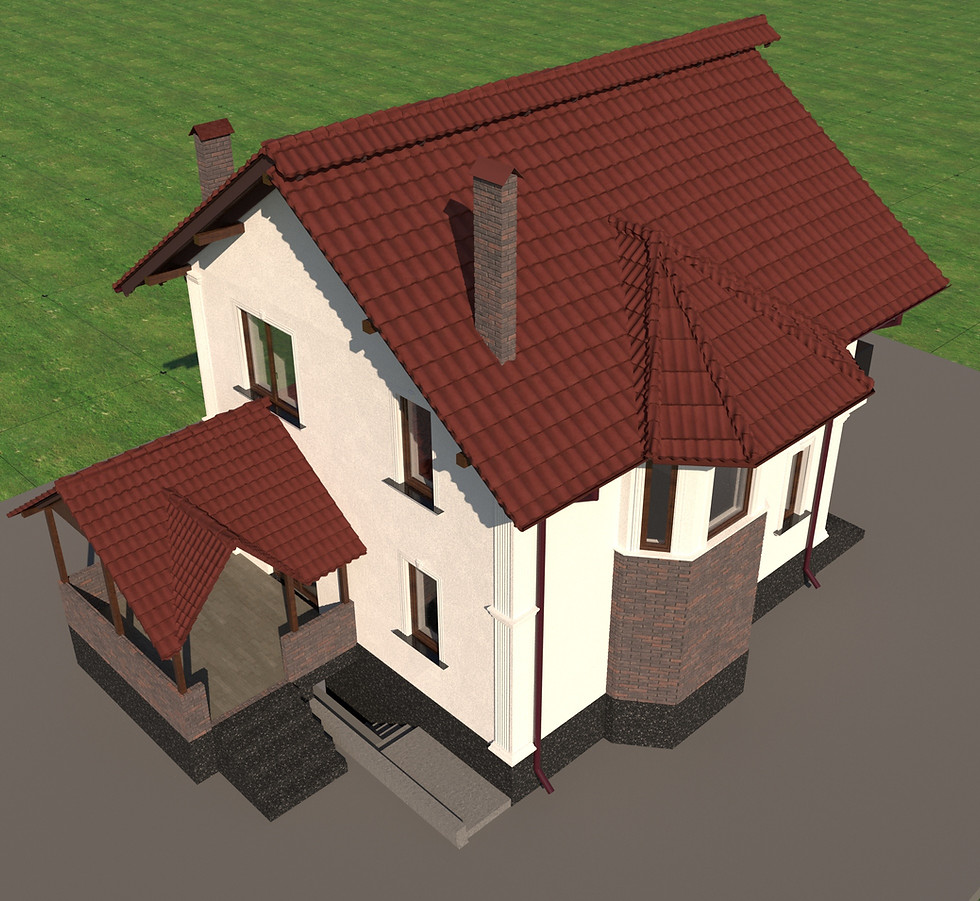 Thumbnail: Casa #005. Casa tip Parter+Mansarda (P+M)