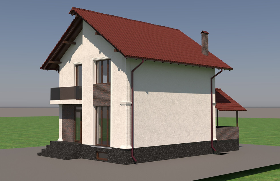 Thumbnail: Casa #005. Casa tip Parter+Mansarda (P+M)