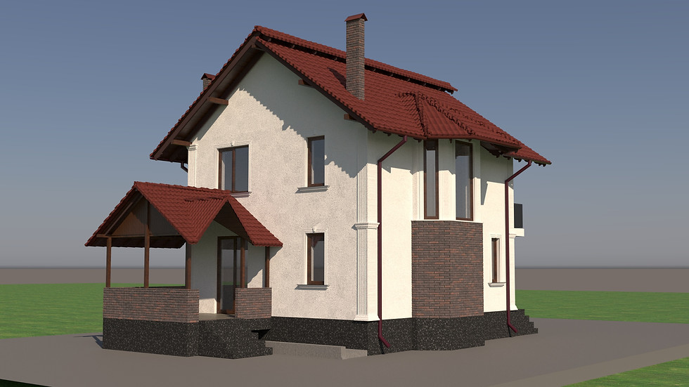 Thumbnail: Casa #005. Casa tip Parter+Mansarda (P+M)