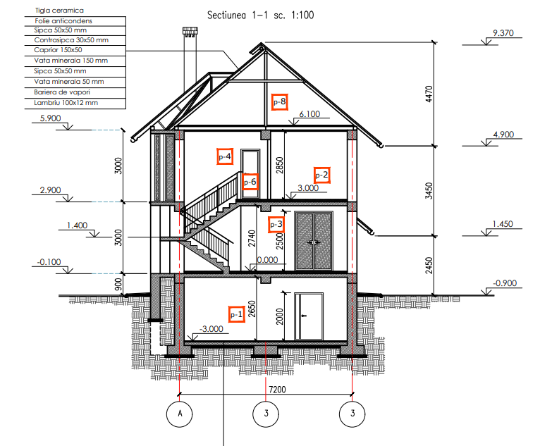 Thumbnail: Casa #005. Casa tip Parter+Mansarda (P+M)