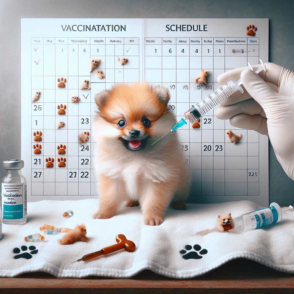 Pomeranian Puppy Vaccination