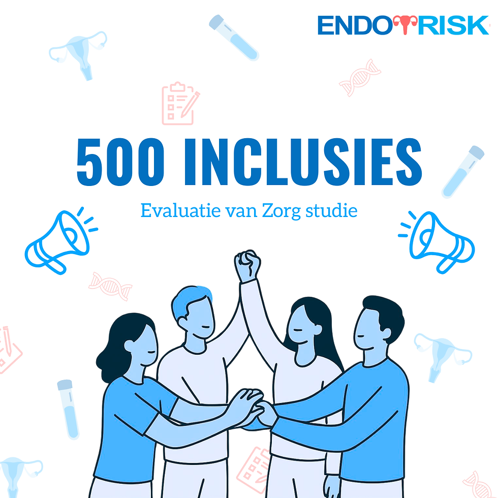 500 inclusions for the Evaluation of Care study