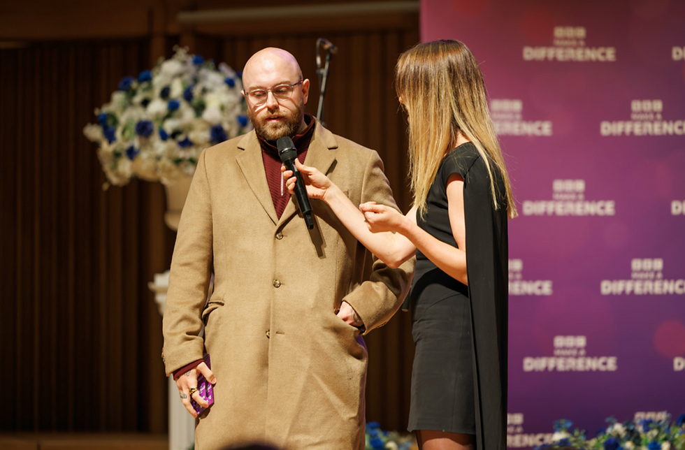 Award Winner | Ryan wins BBC Make A Difference Award