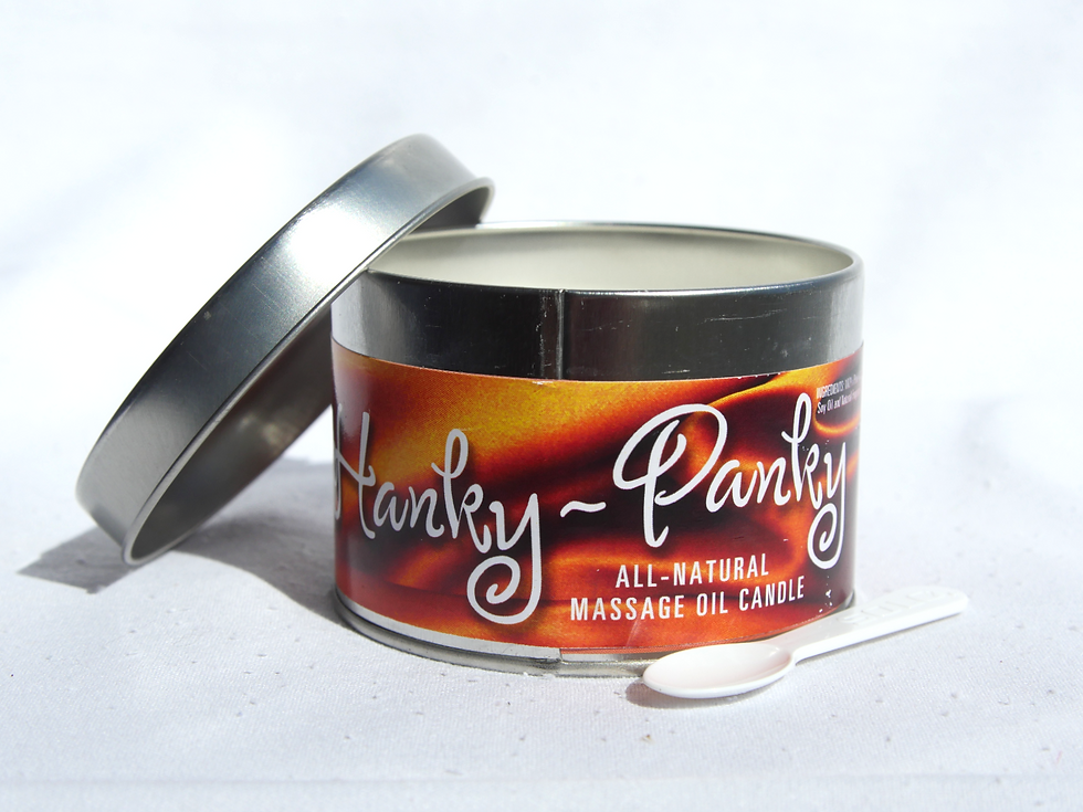 Thumbnail: H.E.A.T. Massage Oil Candle with Spoon (8 oz)