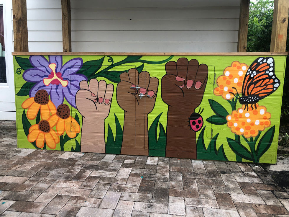 Rohi's Readery, Gardening Bench, 2025