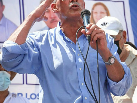 Nasry Asfura visitó Intibucá durante el fin de semana.