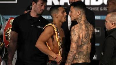 Teófimo López vuelve al ring esta noche contra Lomachenko.