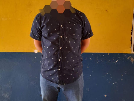 Capturan a sujeto por delito de violación