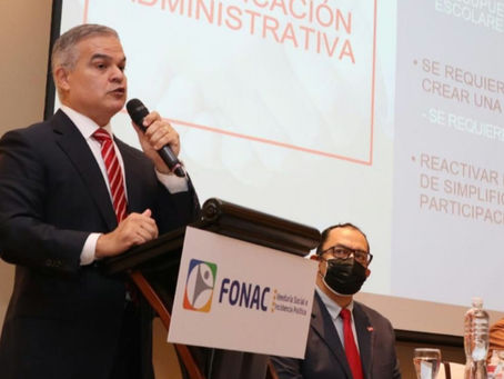 YANI ROSENTHAL, CANDIDATO PRESIDENCIAL DEL PARTIDO LIBERAL PRESENTÓ SU PLAN DE GOBIERNO AL FONAC