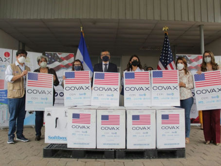 Honduras recibió esta semana más de 315 mil vacunas de la farmacéutica Pfizer