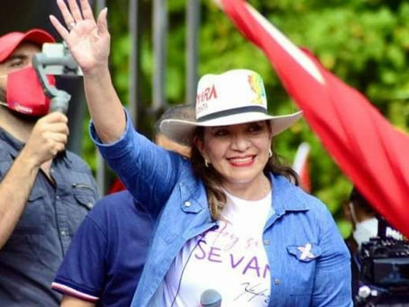 Xiomara Castro visita Santa Bárbara