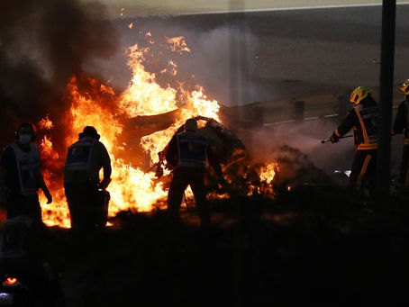 Conmoción en la Fórmula 1: Romain Grosjean sufrió un brutal choque