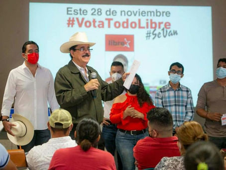 Manuel Zelaya participa en Jornada Nacional de Capacitación Electoral de LIBRE
