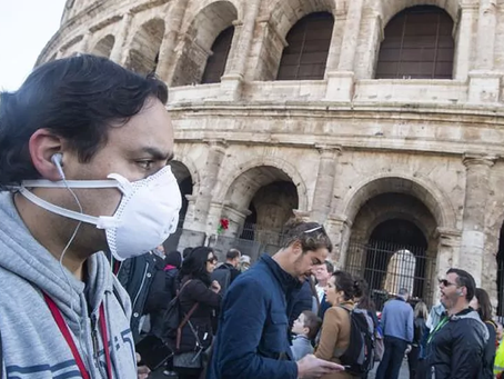 Ciudadanos de Italia obligados a utilizar mascarilla