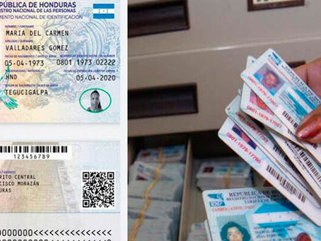 Registo Nacional de las Personas ya imprime identidades en Honduras
