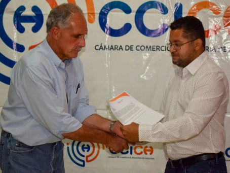 Candidato presidencial Nasry Asfura se reúne con representantes de la Cámara de comercio de Choloma