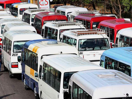 Transportistas operarán con el 50% de su capacidad