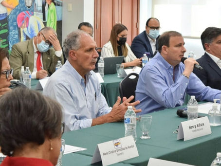 Candidato presidencial Nasry Asfura se reúne con representantes del COHEP