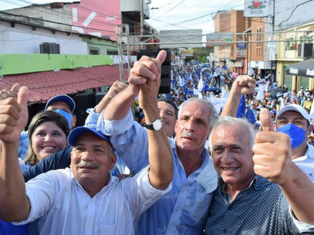 Nasry Asfura cierra campaña en Choluteca