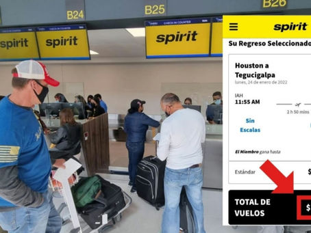 Spirit reporta vuelos "repletos" por boletos a $149 desde Palmerola