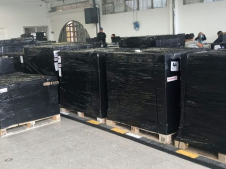 Consorcio Tecnológico Centroamericano entrega segundo lote al CNE y cumple con el 63% del contrato