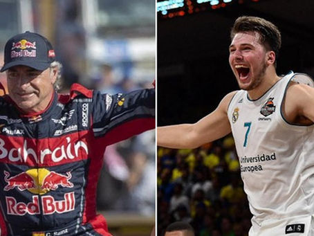 El Real Madrid nombra socios de honor a Carlos Sainz y Luka Doncic