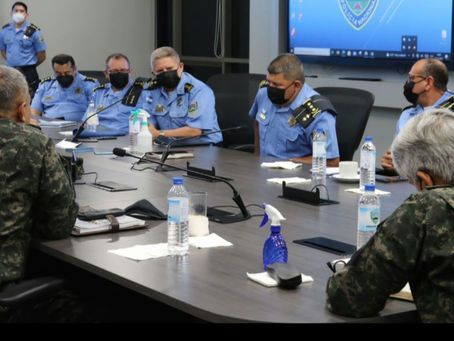 Policía Nacional y Fuerzas Armadas afinan estrategias de seguridad para las Elecciones Generales
