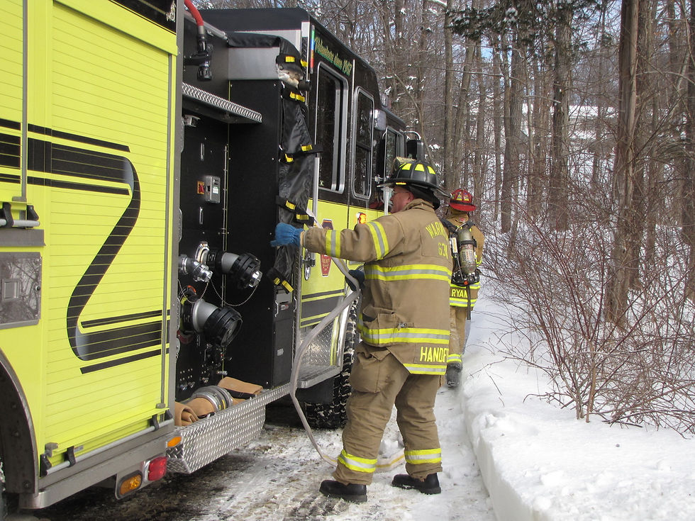 Chimney Fire 2-7-2014 Photos by Deb S