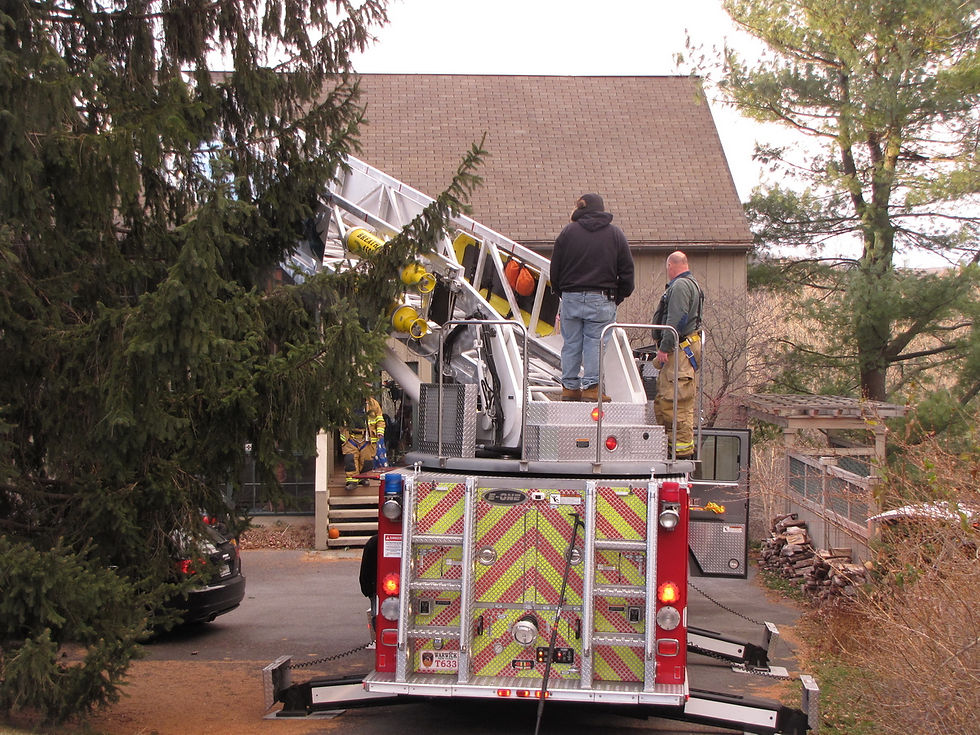 Chimney Fire 11-25-2013 Photos by Deb S
