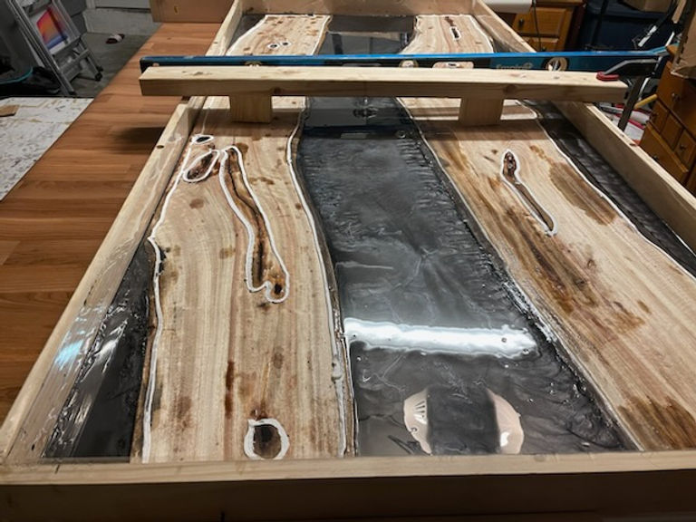 Epoxy woodwork