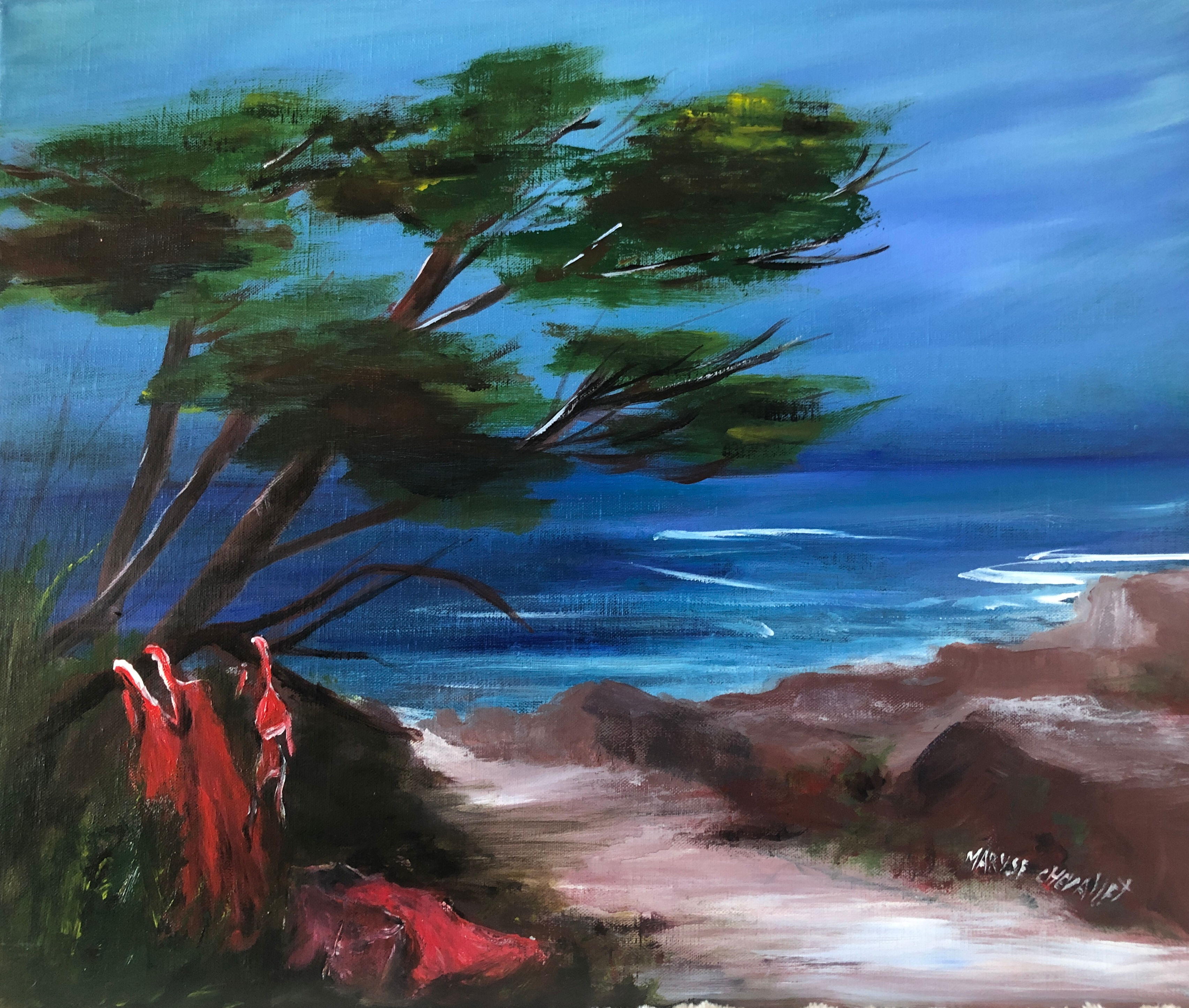 Descendre à la mer … Déshabillée !