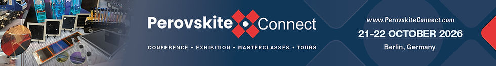 Perovskite Connect is where the global Perovskite Industry meets - Berlin 2026
