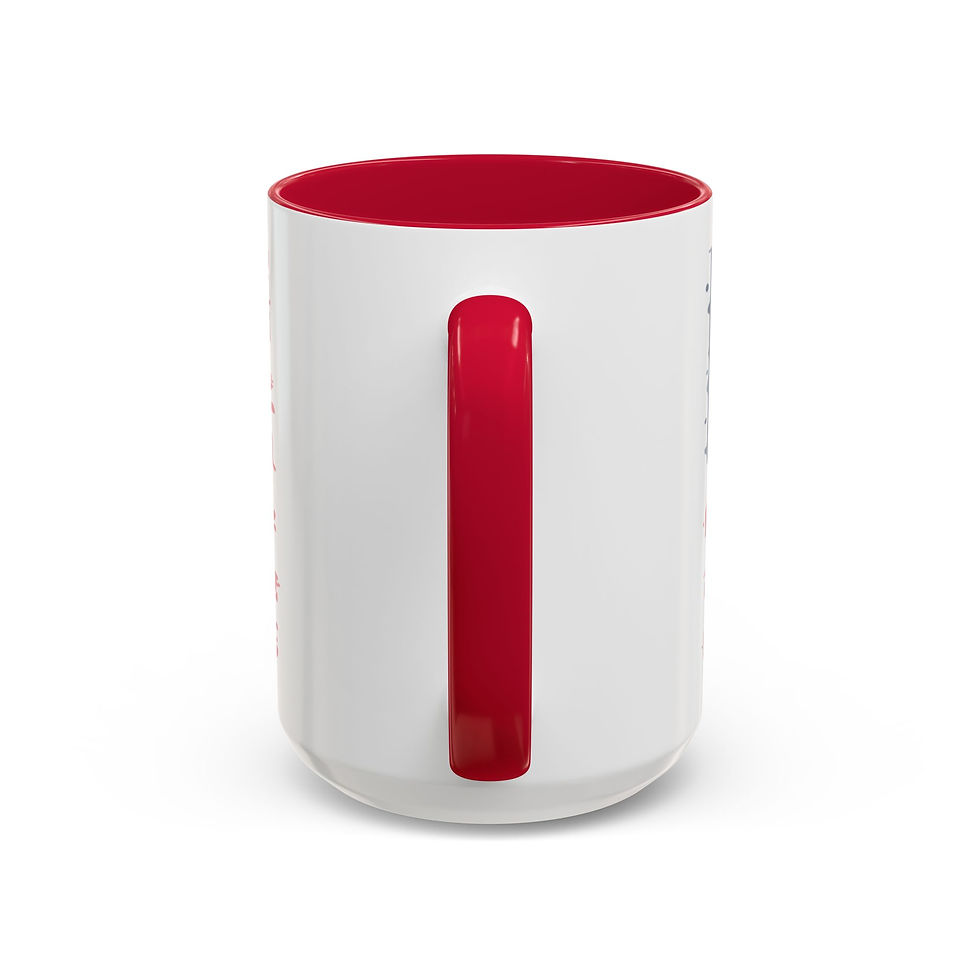 Thumbnail: 250th America Coffee Mug (11oz/15oz) — Patriotic Red Interior