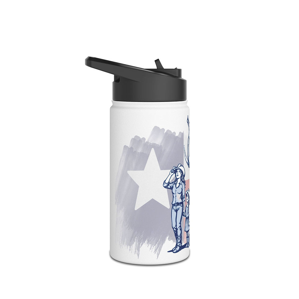 Thumbnail: Elephant Parade Stainless Steel Water Bottle — Family Safari Travel Bottle