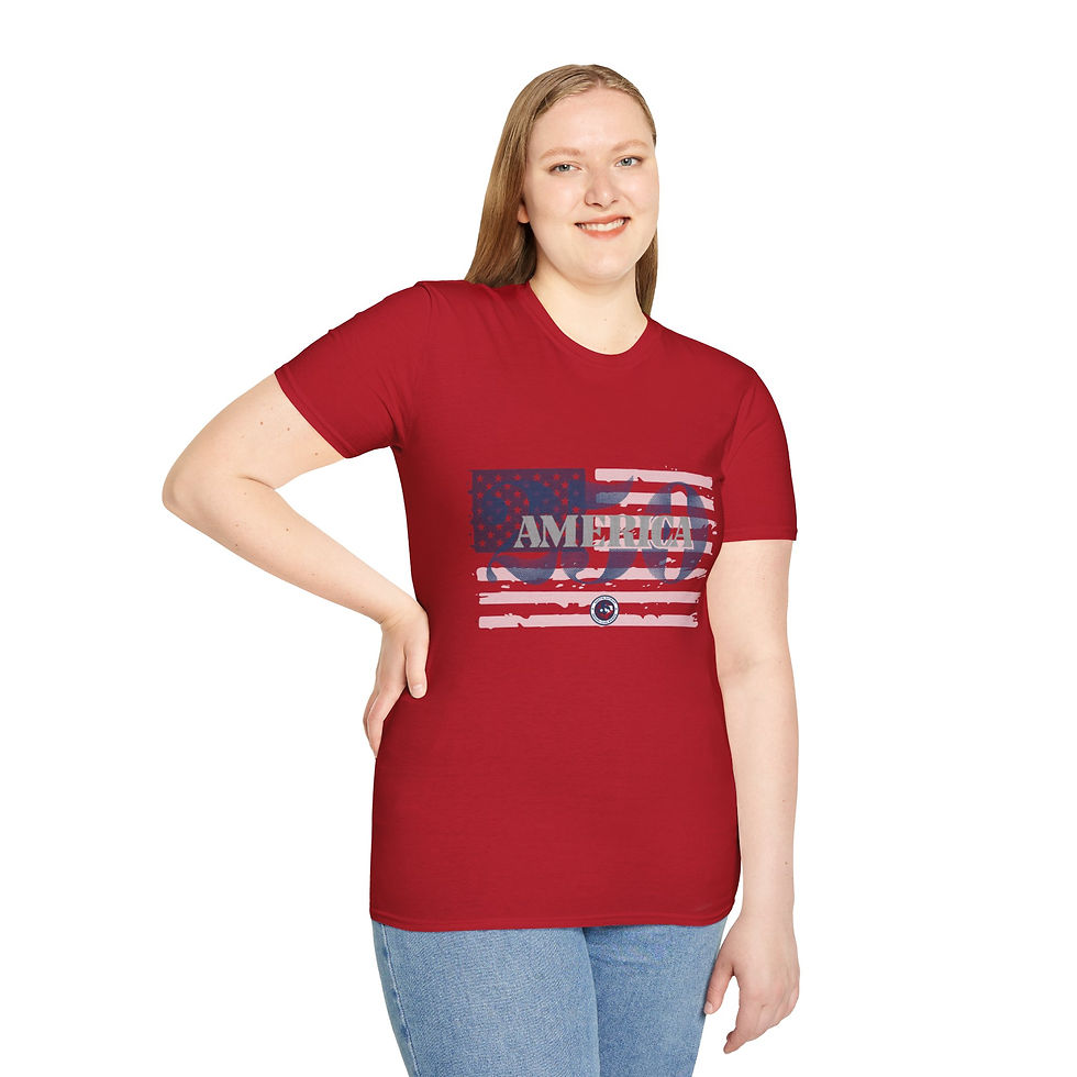 Thumbnail: Americas 250th Flag T-Shirt — Patriotic Vintage Election Tee