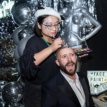 Glitter Bar on the wedding anniversary party