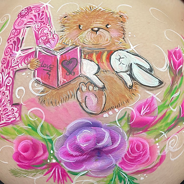 Lovely Belly painting