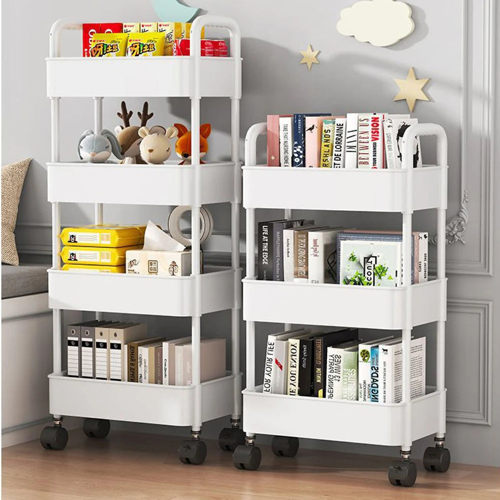 Storage Organizer with wheels For Children
