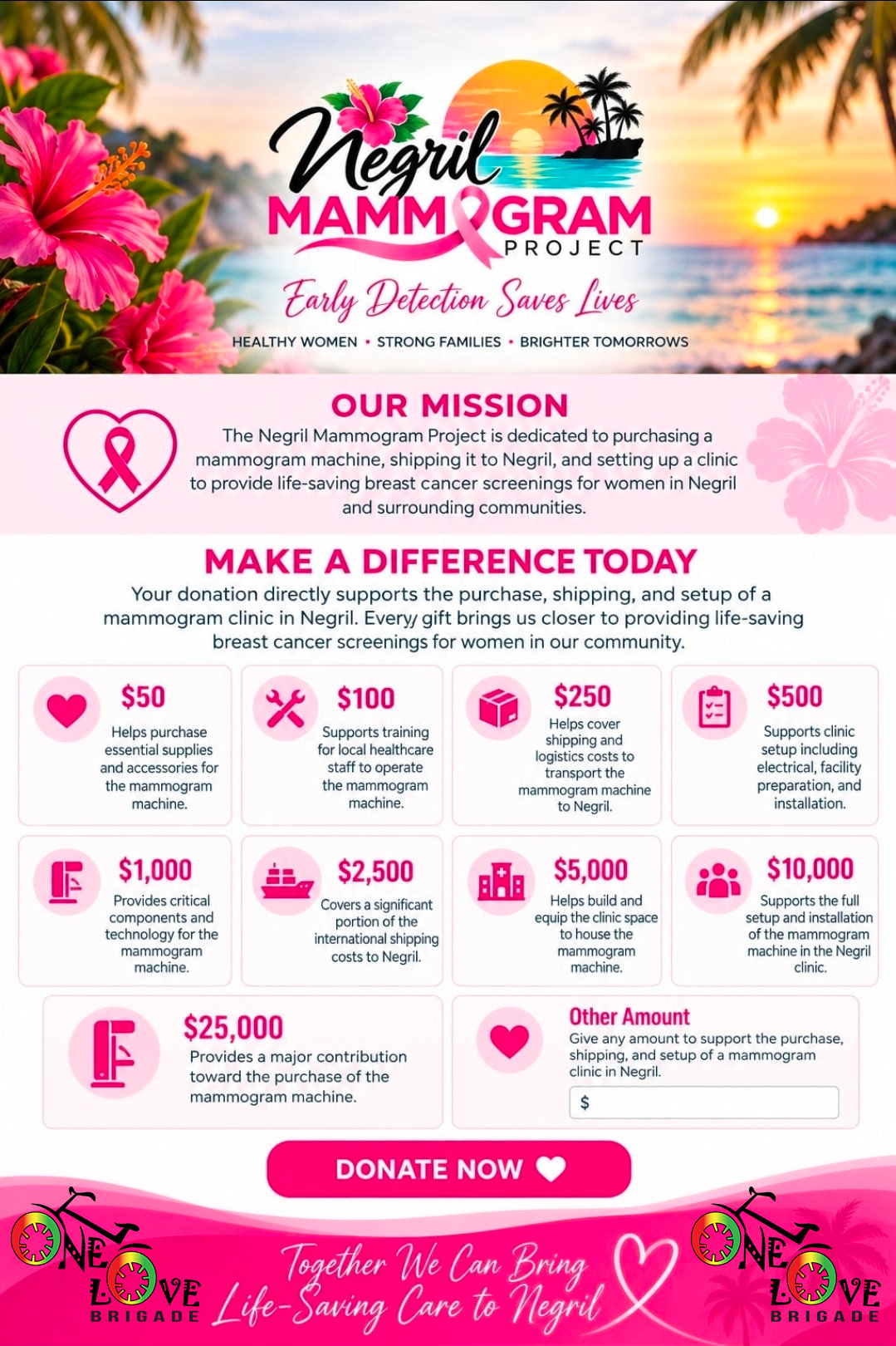Get the Mammogram Machine to Jamaica!
