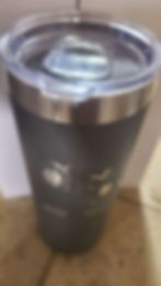 Thumbnail: Gray 20oz Skinny Cup