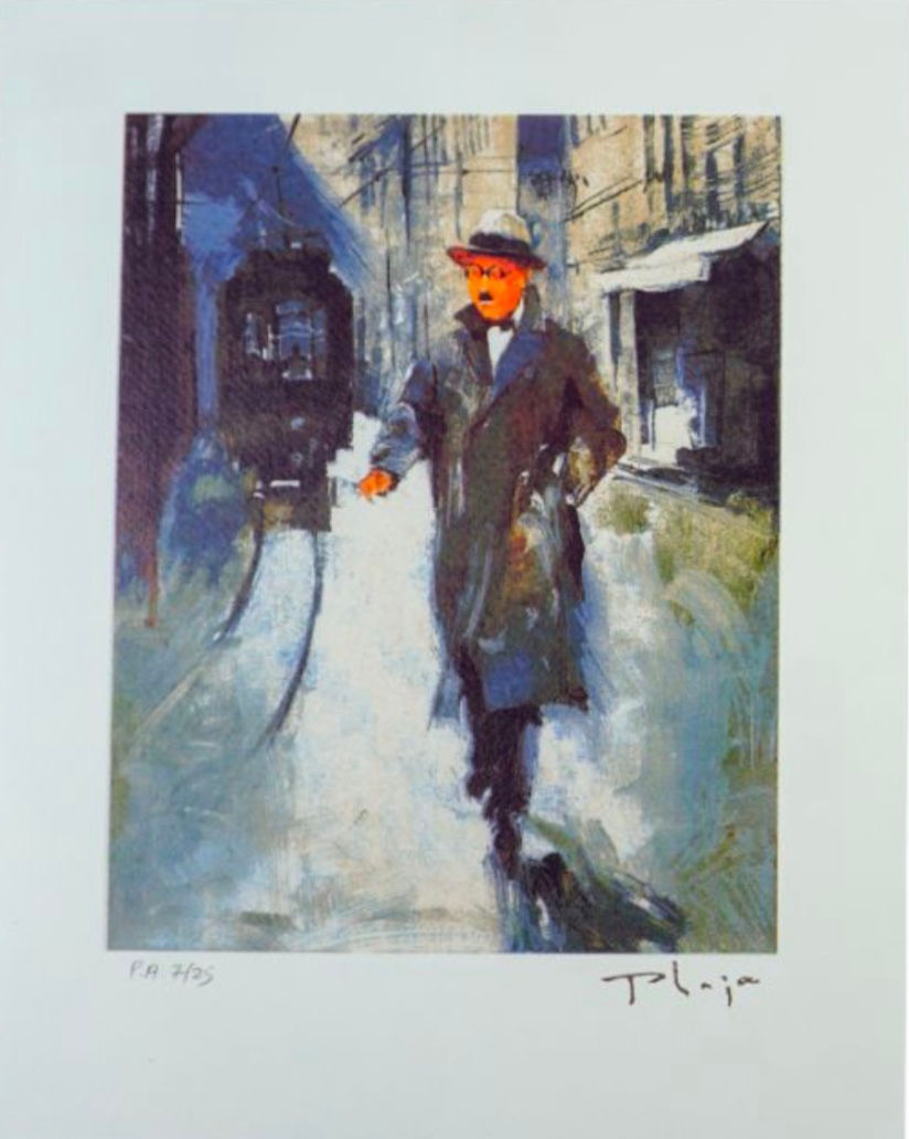 "Fernando Pessoa em Lisboa" de Josep Plaja